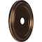 Ekena Millwork PVC Medallion (Canopies up to 13 1/2"), 22"OD x 3 1/2"ID x 1 1/2"P, Metallic Antique Brass CMP22TRCAB - alternate 2